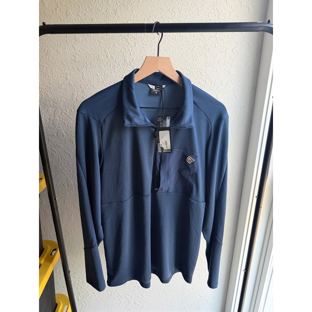 Norrona Femund warm1 Half Zip Pullover Indigo Night Blue 2658-25 Mens L